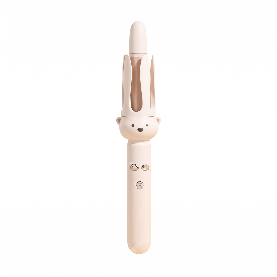 Maren 28mm Automatic Rotating Curling Wand Dual Voltage Ceramic Anti Scald Beach Wave Curler for Travel and Every Hair Type