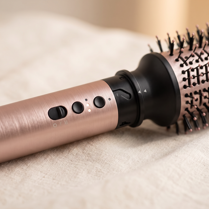 Juno 5 in 1 Air Styler Low Heat Ionic Hair Styling System with Storage Case for color Treated and Fine Hair