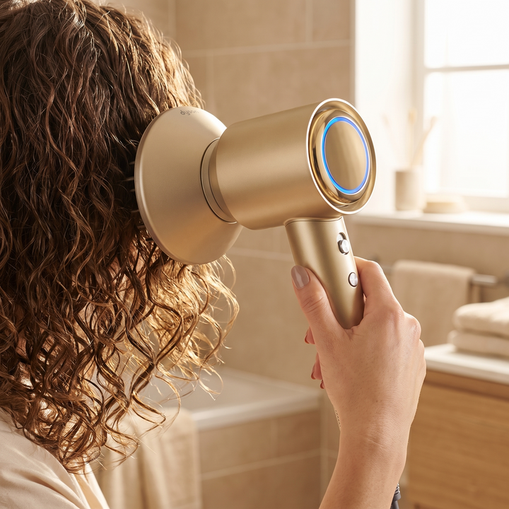 Vesta Pro High Speed Ionic Hair Dryer Brushless Motor Salon Blow Dryer with Smart Heat Control Diffuser and Concentrator