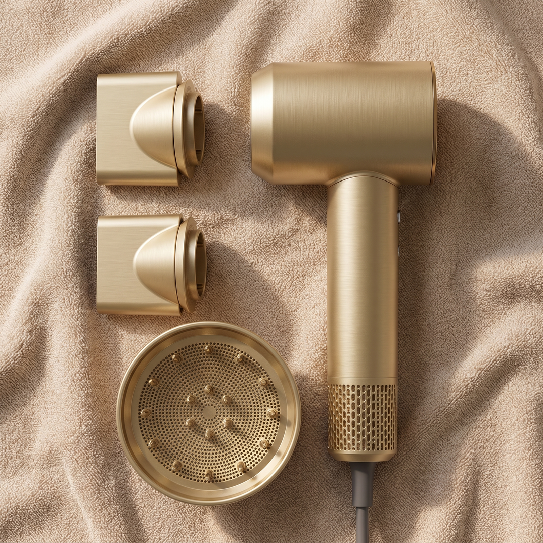 Vesta Pro High Speed Ionic Hair Dryer Brushless Motor Salon Blow Dryer with Smart Heat Control Diffuser and Concentrator