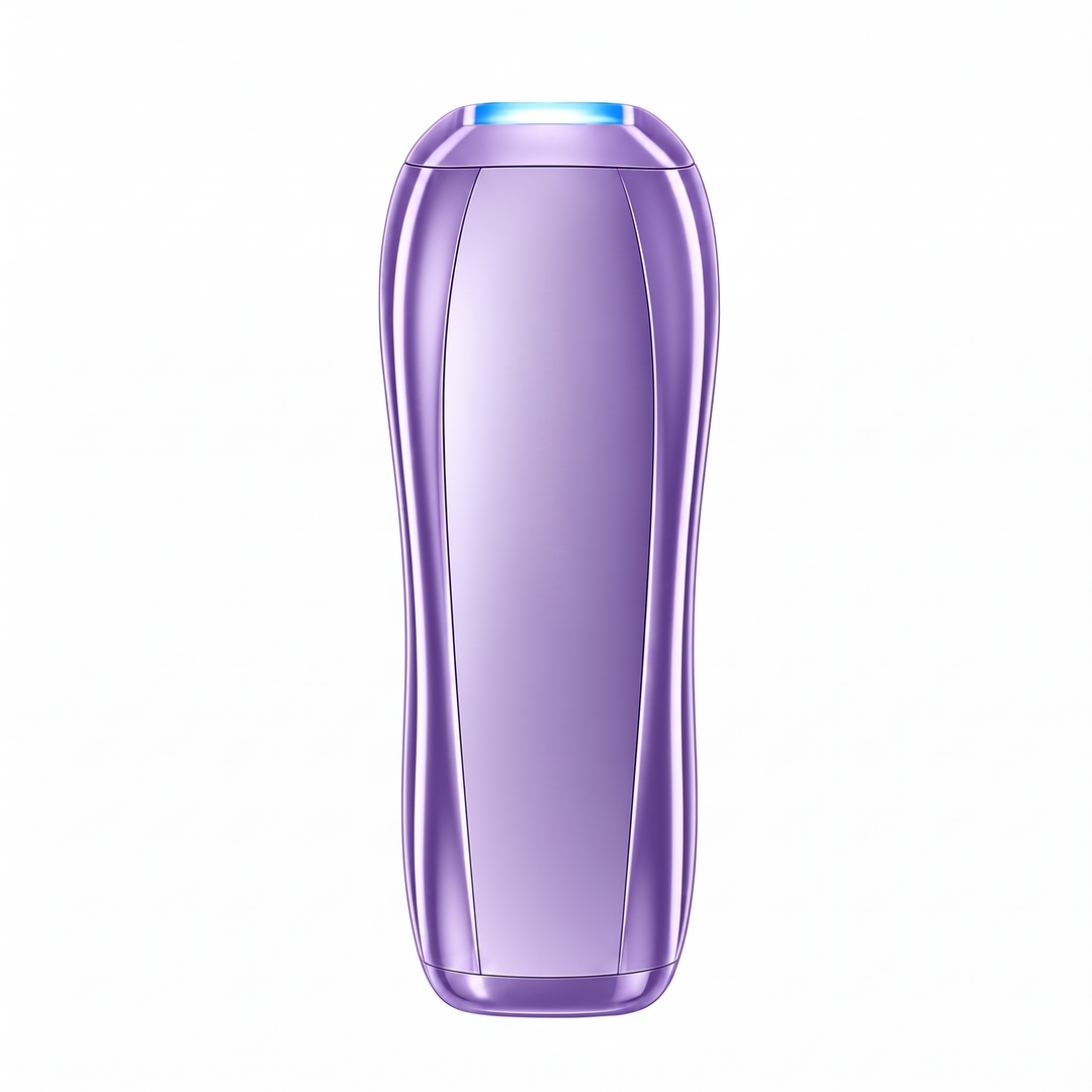 Lune At Home IPL Hair Removal Device with Ice Cooling Head Adjustable Intensity Levels for Legs Arms Underarms and Face