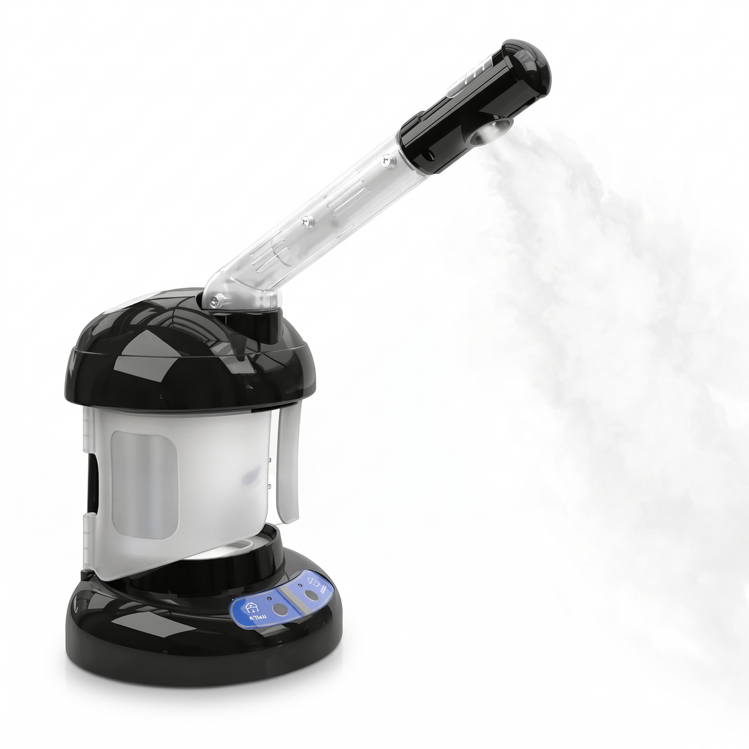 Isla Nano Ionic Facial Steamer with Extendable Arm Warm Mist Home Spa Steamer for Cleansing Prep and Congested Skin