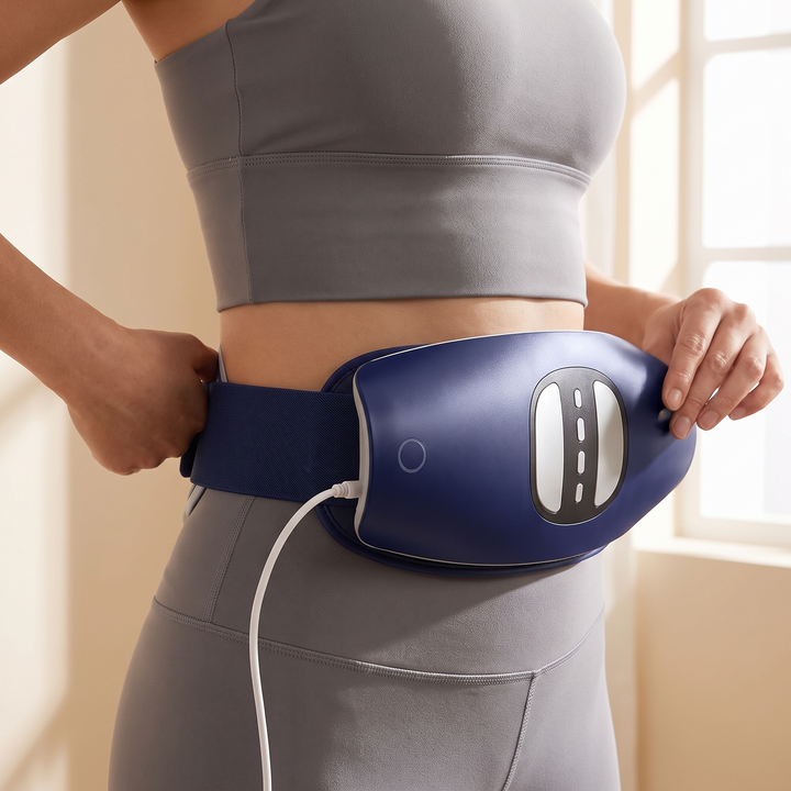Orla Lumbar 4 in 1 Lower Back Support Belt with Inflatable Panel Warmth Vibration and Low Frequency Pulse Cordless Rechargeable