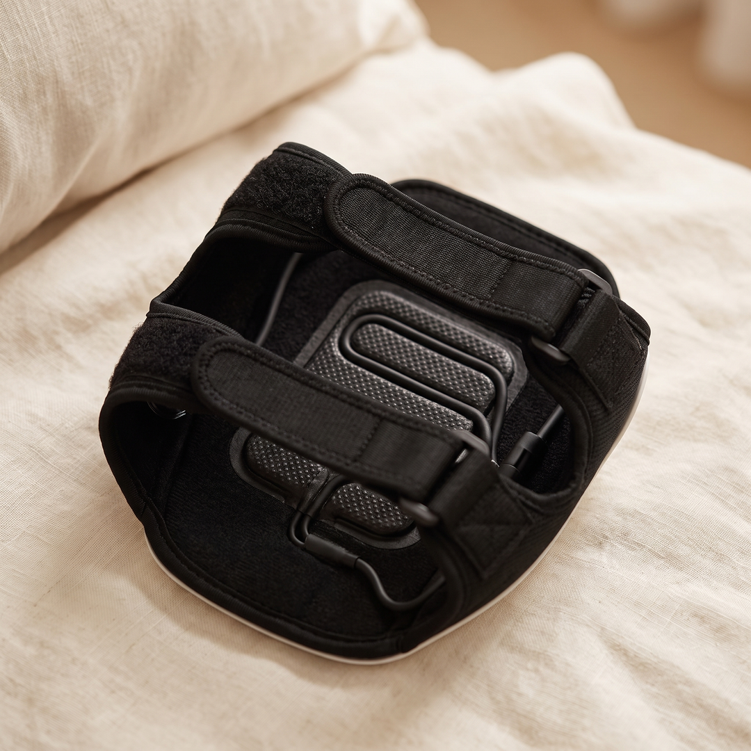 Orla Knee Heated Knee Wrap Massager with Vibration Cordless Rechargeable Adjustable Warming Wrap for Knees and Elbows
