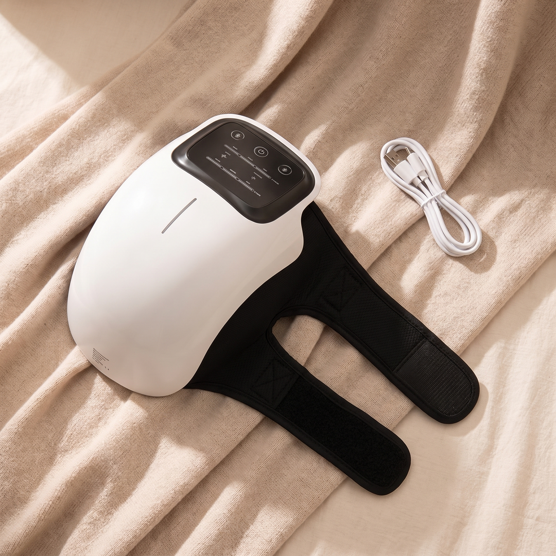 Orla Knee Heated Knee Wrap Massager with Vibration Cordless Rechargeable Adjustable Warming Wrap for Knees and Elbows