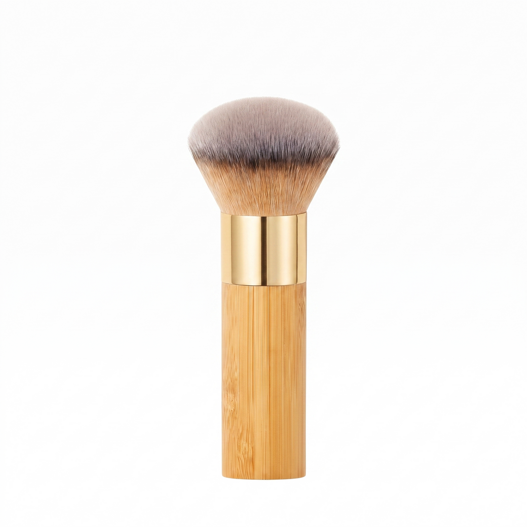Wren Dense Buffing Makeup Brush Soft Synthetic Fibres for Streak Free Foundation Concealer and Cream Blush