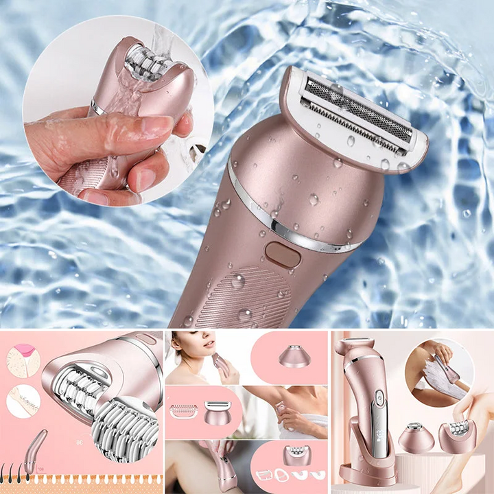 BowLift | SkinGlide 3-in-1 Electric Shaver – Waterproof and Rechargeable
