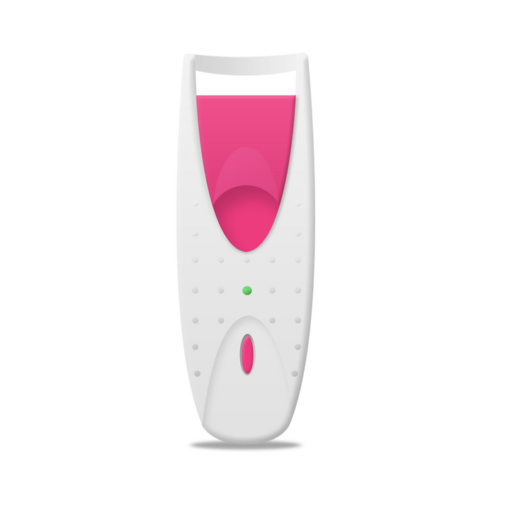 Portable Electric Heated Eyelash Mascara Falsies Curler