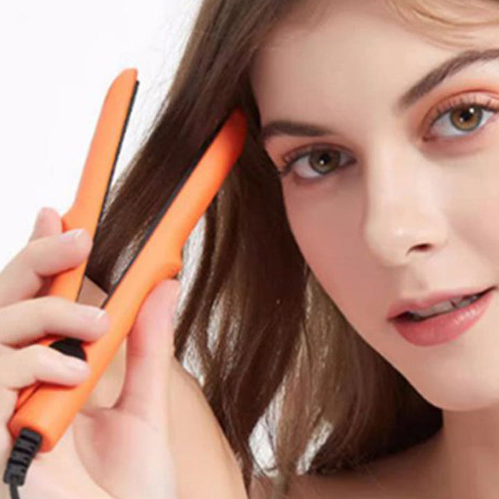 BowLift | 2-in-1 Mini Curling Wand &amp; Flat Iron Hair Straightener