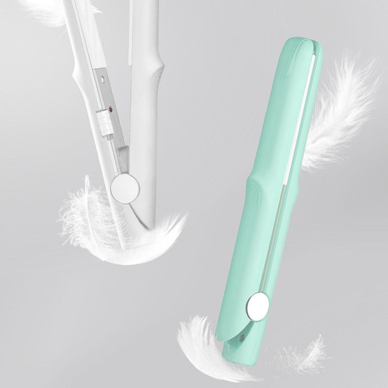 BowLift | 2-in-1 Mini Curling Wand &amp; Flat Iron Hair Straightener