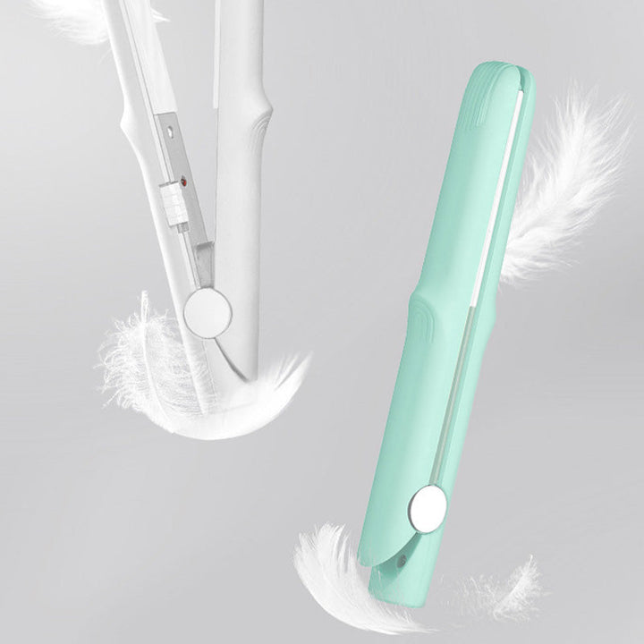 BowLift | 2-in-1 Mini Curling Wand &amp; Flat Iron Hair Straightener
