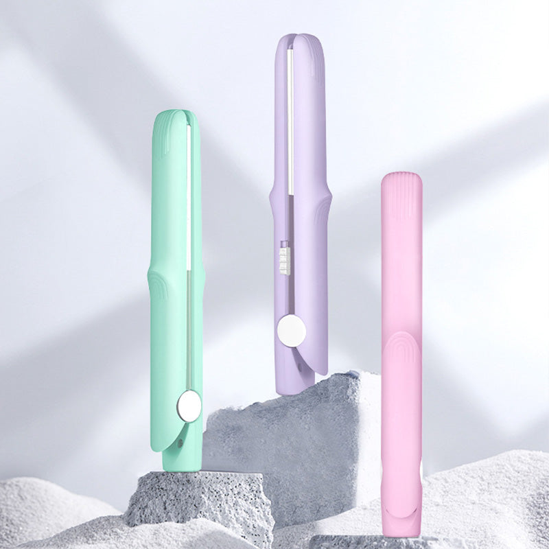BowLift | 2-in-1 Mini Curling Wand &amp; Flat Iron Hair Straightener